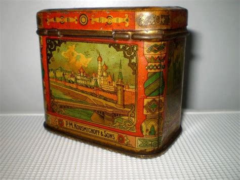 Russian Tea Tin for sale 